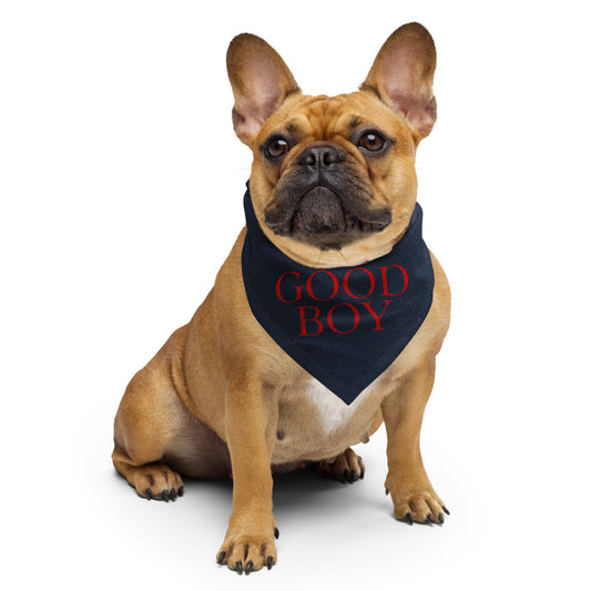Good Boy Logo Bandana