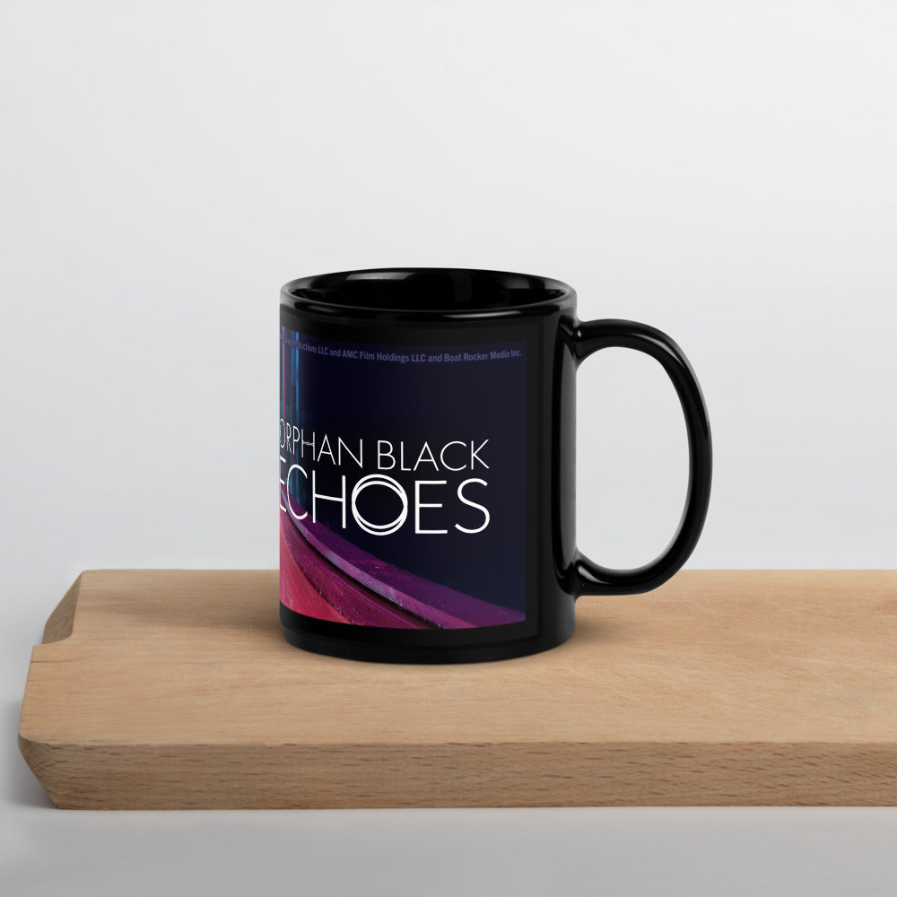 Orphan Black Echoes Key Art Black Glossy Mug