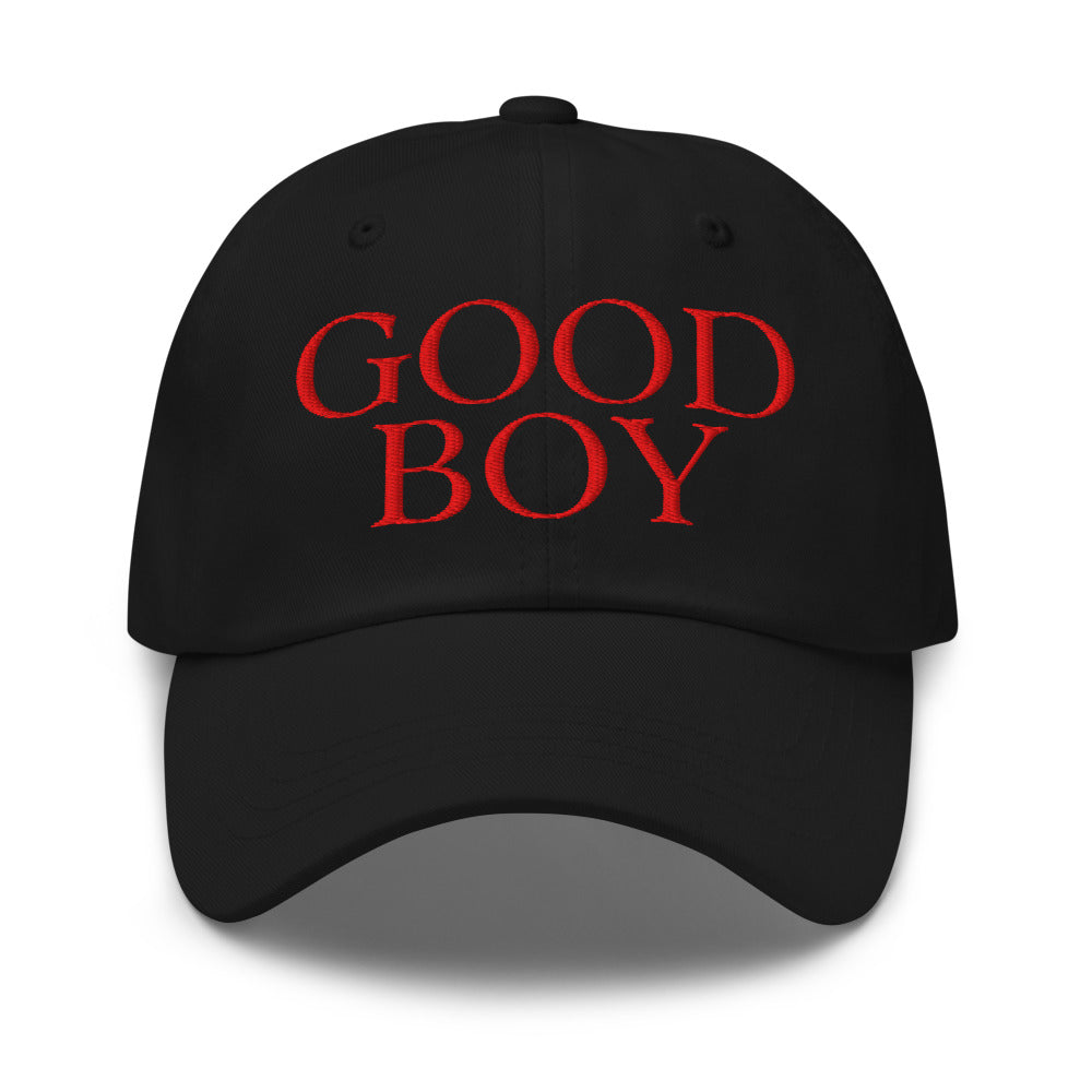 Good Boy Logo Hat Black