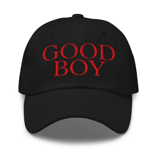 Good Boy Logo Hat Black