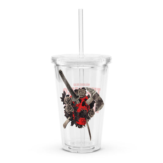 The Walking Dead: The Ones Who Live Skull Clear Tumbler