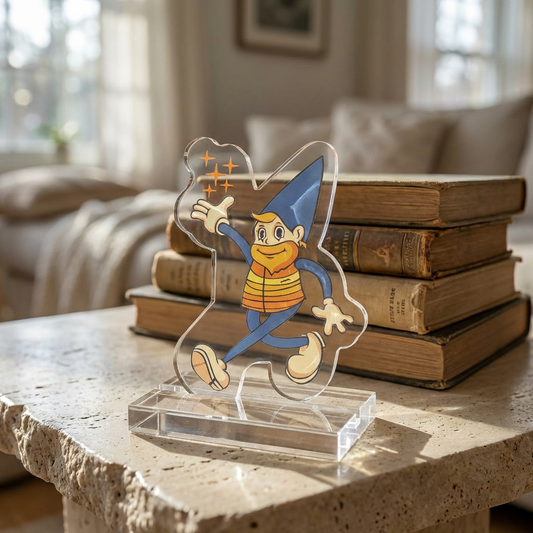 The Audacity Gnome Acrylic Desk Standee
