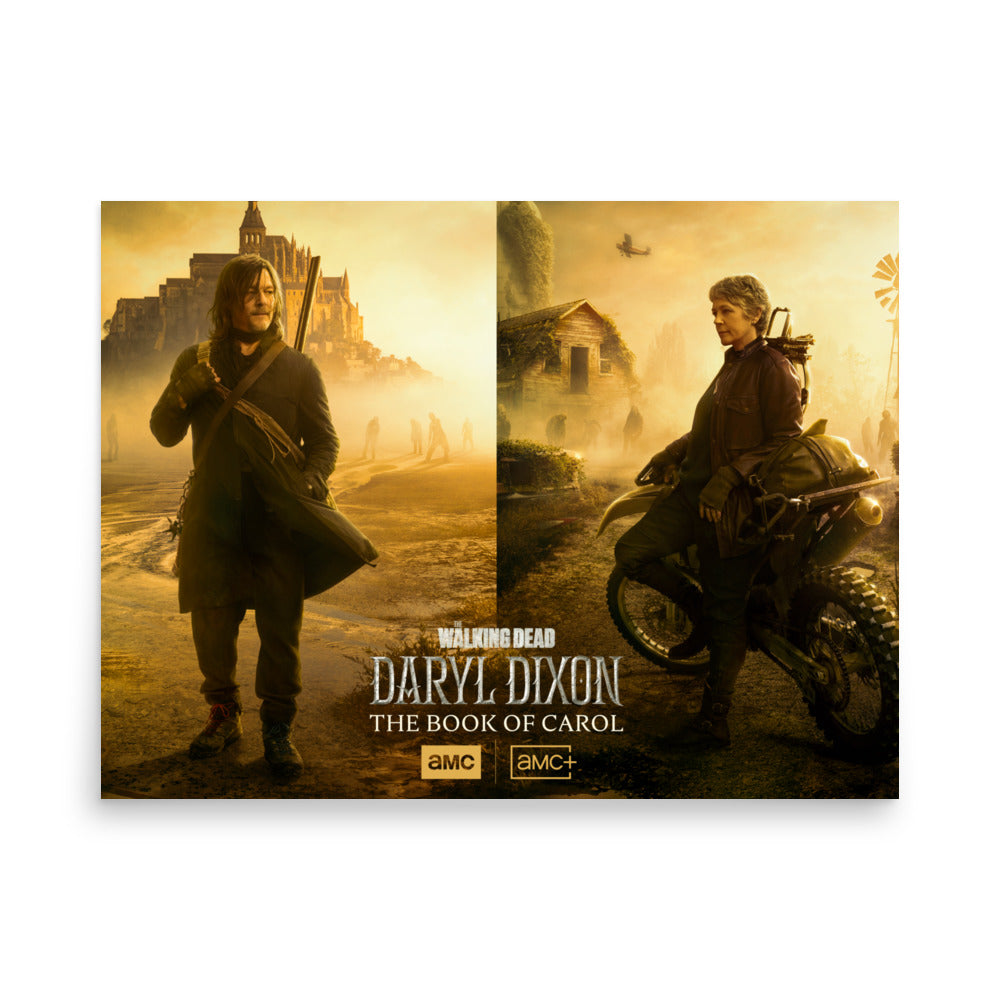 The Walking Dead: Daryl Dixon - The Book of Carol Duo Premium Poster