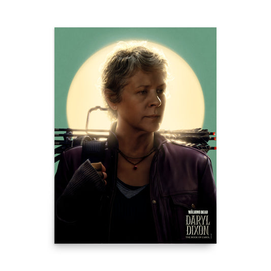 The Walking Dead: Daryl Dixon Carol Portrait Keyart Premium Poster