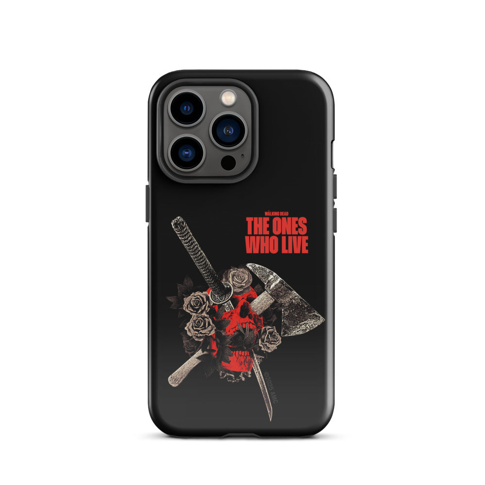 The Walking Dead: The Ones Who Live Skull iPhone Tough Case