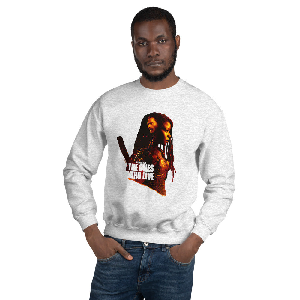 The Walking Dead: The Ones Who Live Michonne Crewneck Sweatshirt