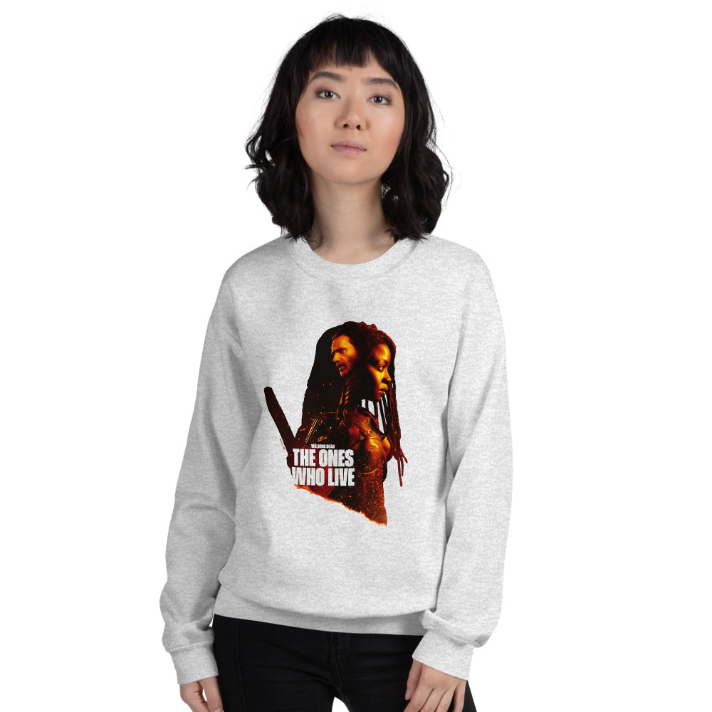 The Walking Dead: The Ones Who Live Michonne Crewneck Sweatshirt