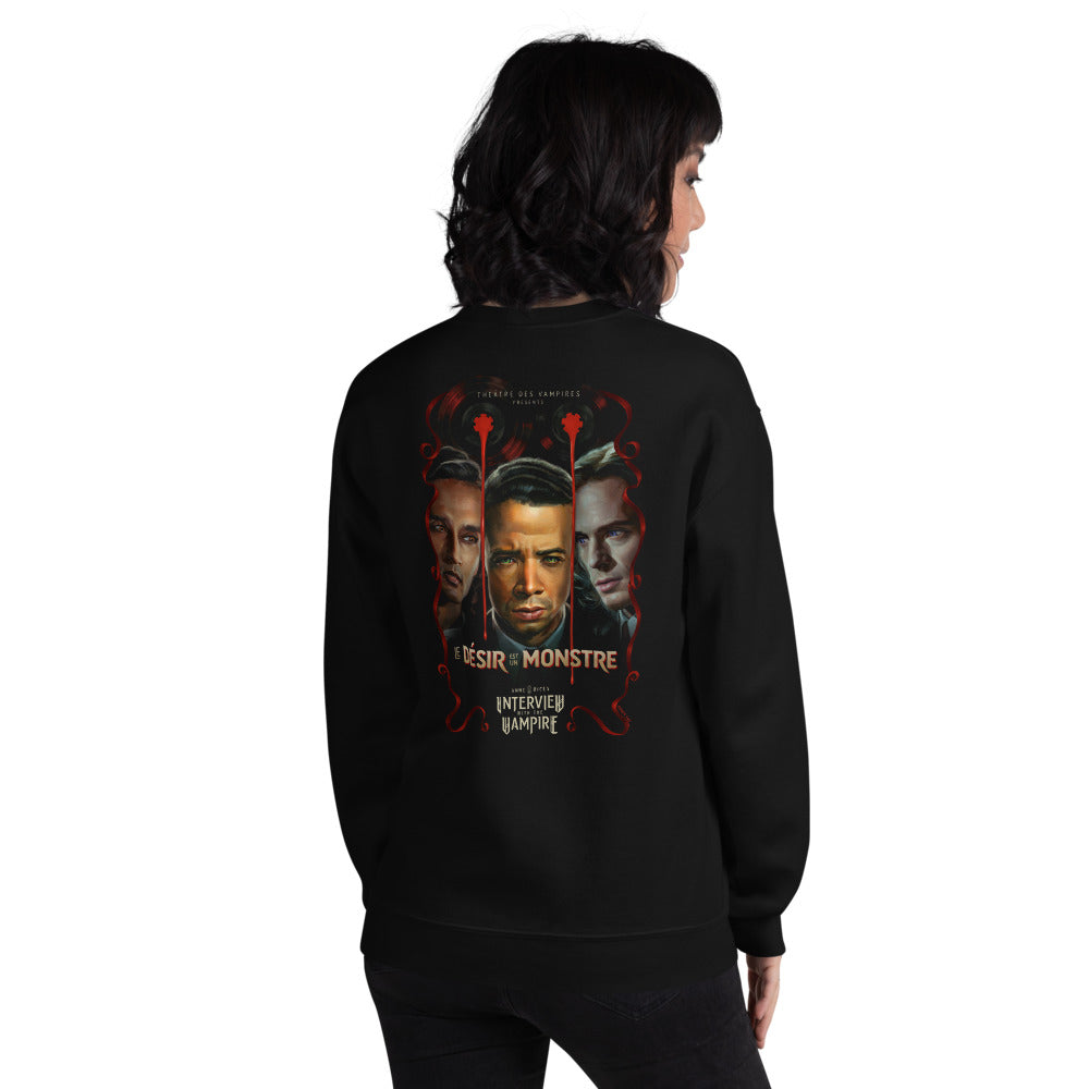 Interview with the Vampire Le Désir Crewneck Sweatshirt