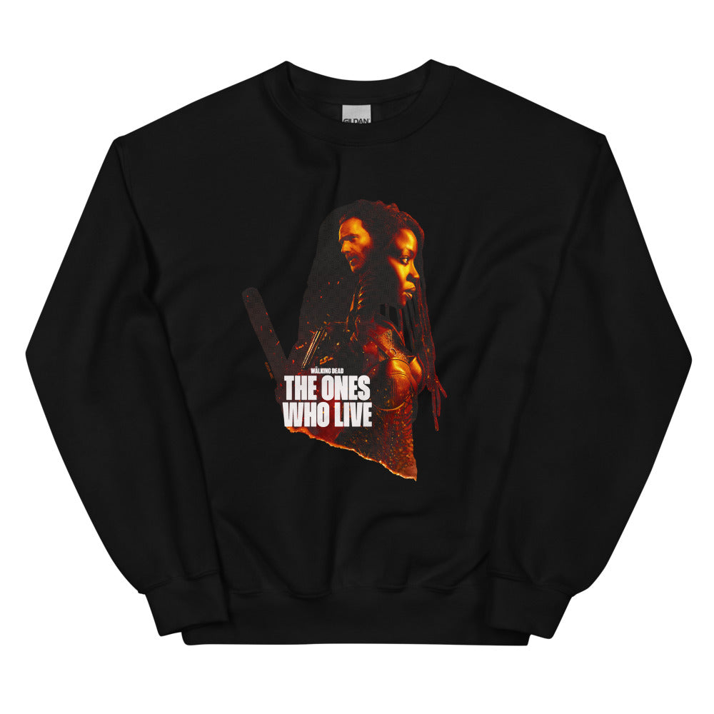 The Walking Dead: The Ones Who Live Michonne Crewneck Sweatshirt