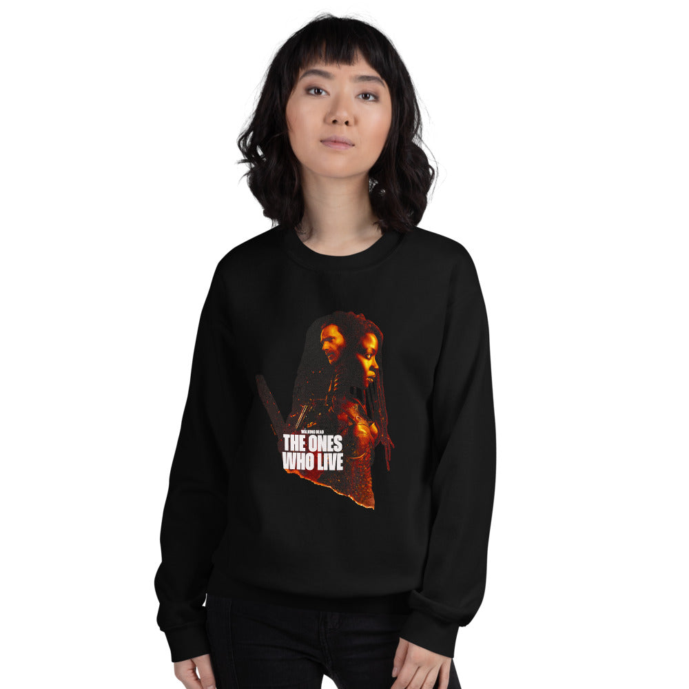 The Walking Dead: The Ones Who Live Michonne Crewneck Sweatshirt