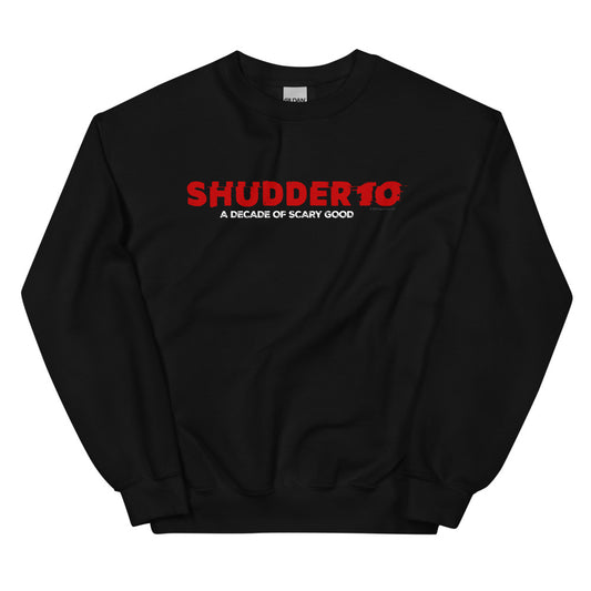 Shudder 10 Year Anniversary Sweatshirt Black