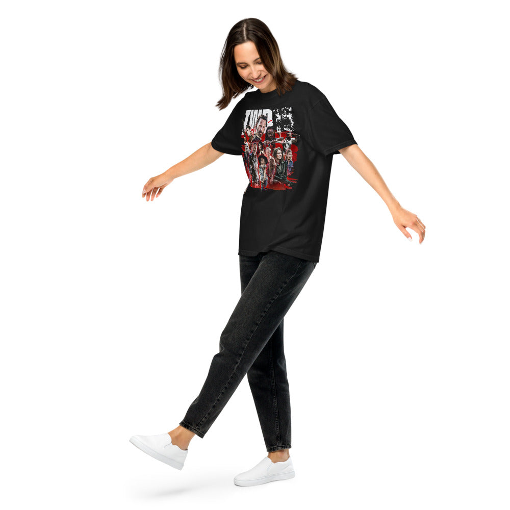 The Walking Dead 15th Anniversary Character Mashup T-Shirt