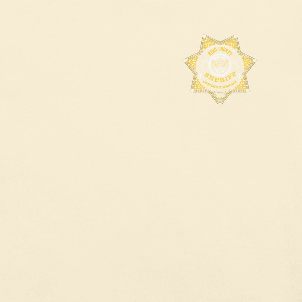 The Walking Dead Comfort Colors T-Shirt 15th Anniversary Badge  Ivory