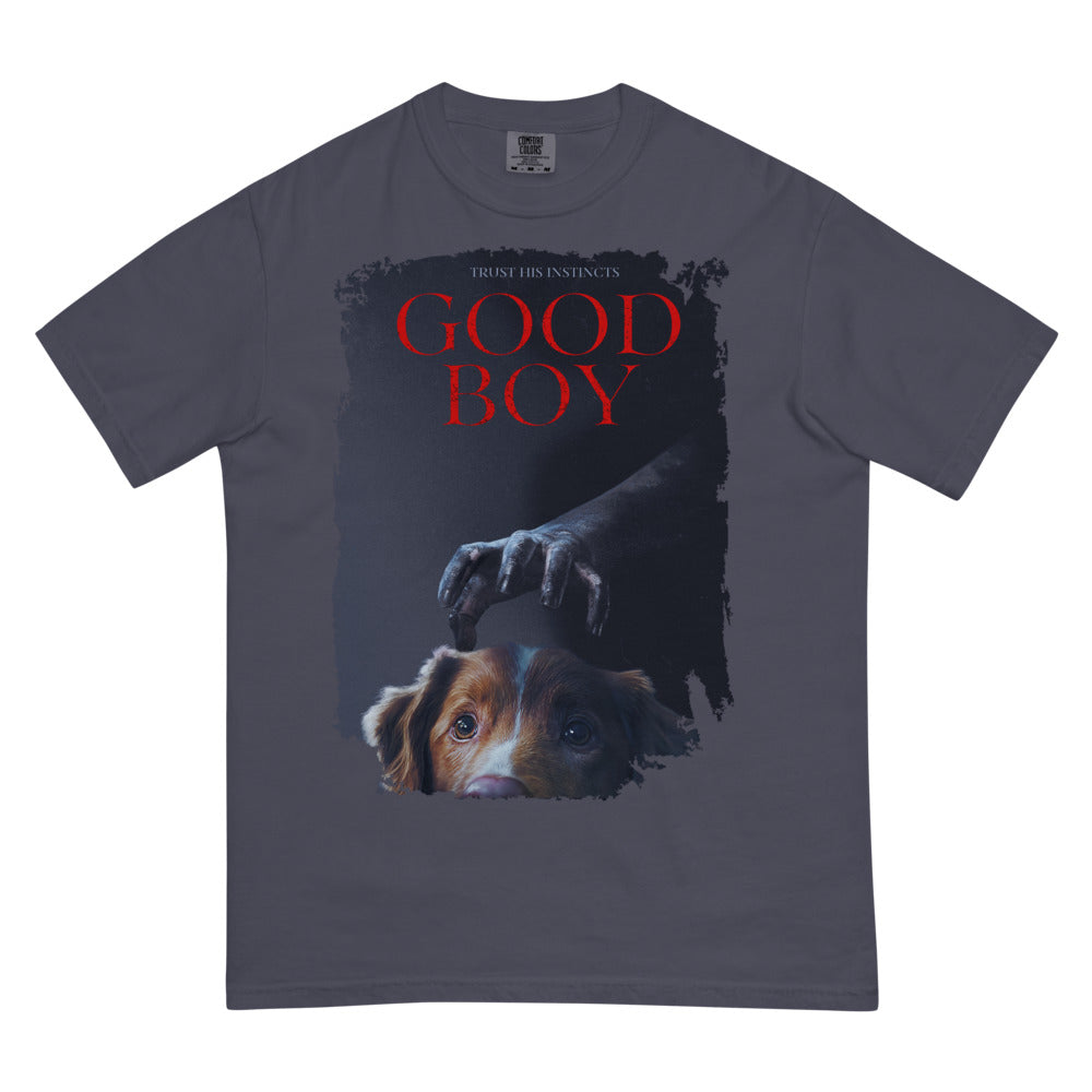 Good Boy Movie Key Art Comfort Colors T-Shirt Navy