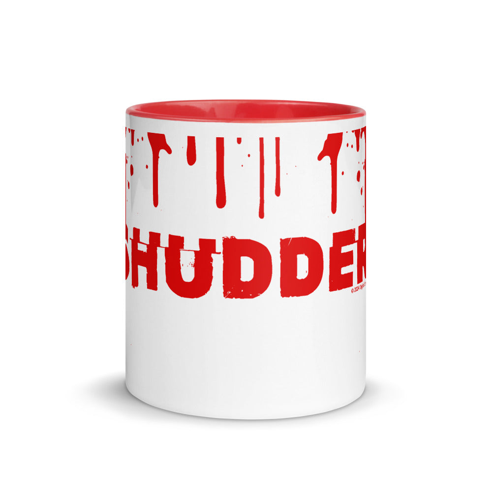 Shudder Logo Bloody Two-tone Mug