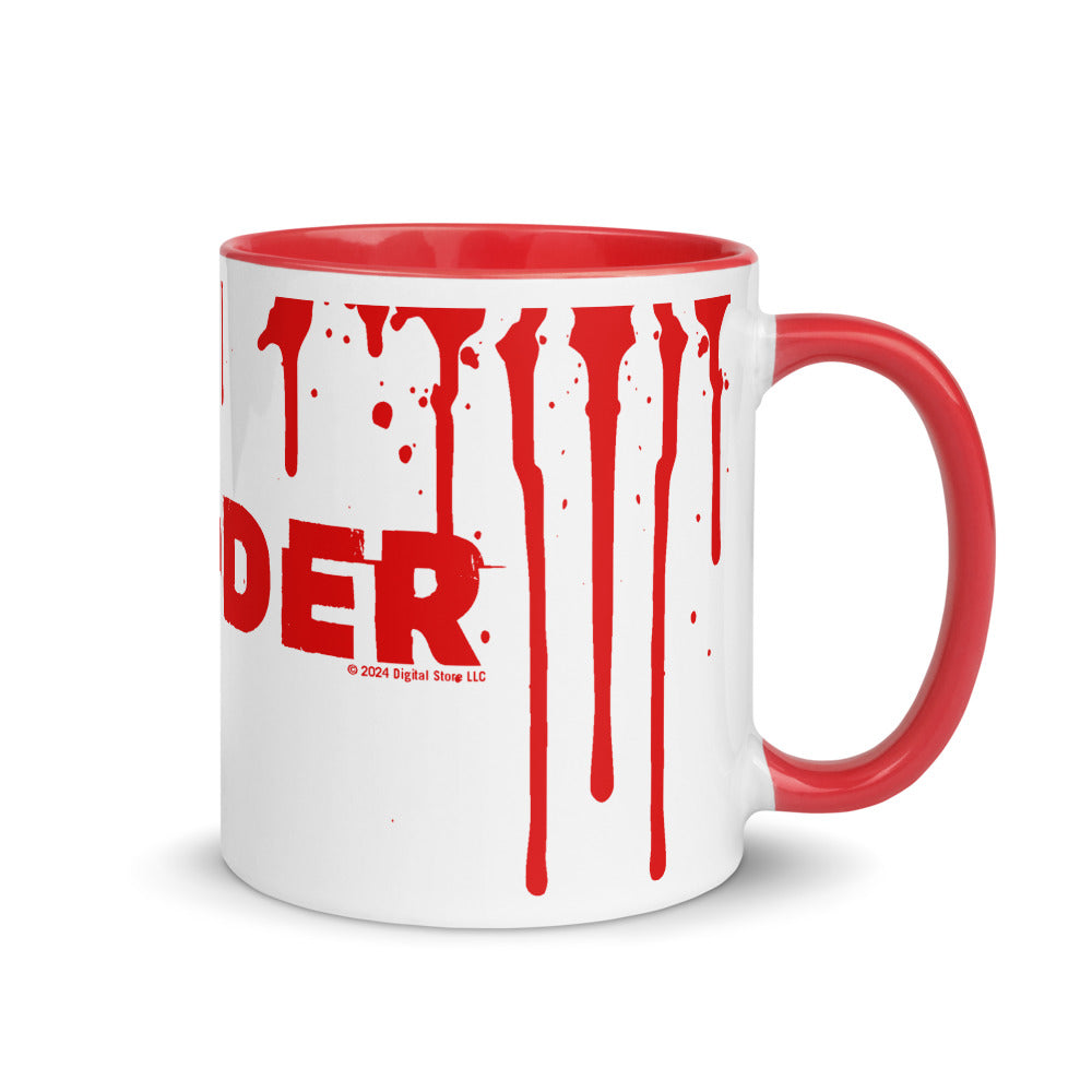 Shudder Logo Bloody Two-tone Mug