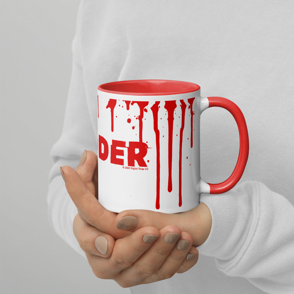 Shudder Logo Bloody Two-tone Mug