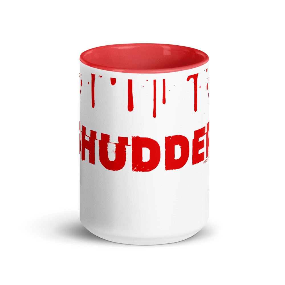 Shudder Logo Bloody Two-tone Mug