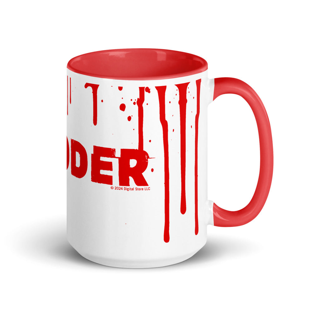 Shudder Logo Bloody Two-tone Mug