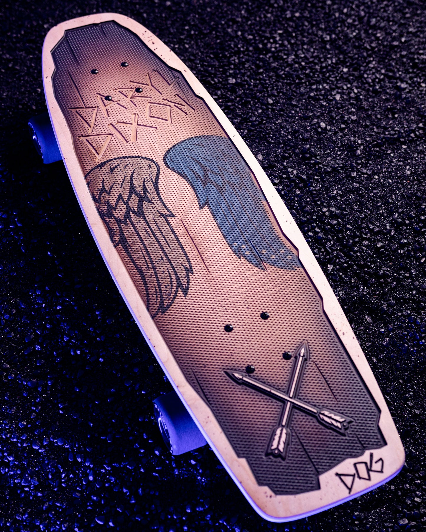 The Walking Dead x Bear Walker Boards Daryl Skateboard