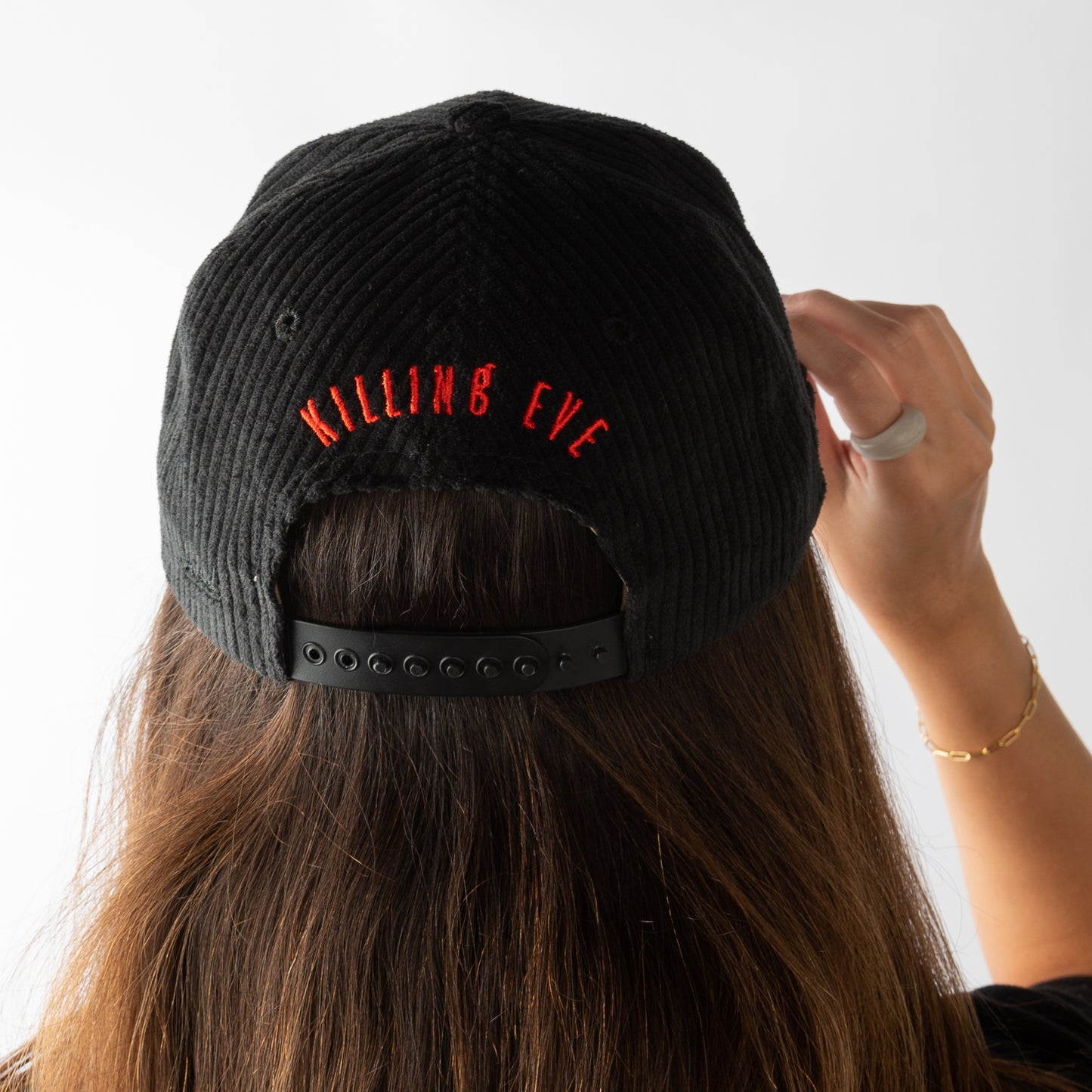 Killing Eve Sorry Baby Embroidered Cotton Twill Hat - Hood Hats Exclusive