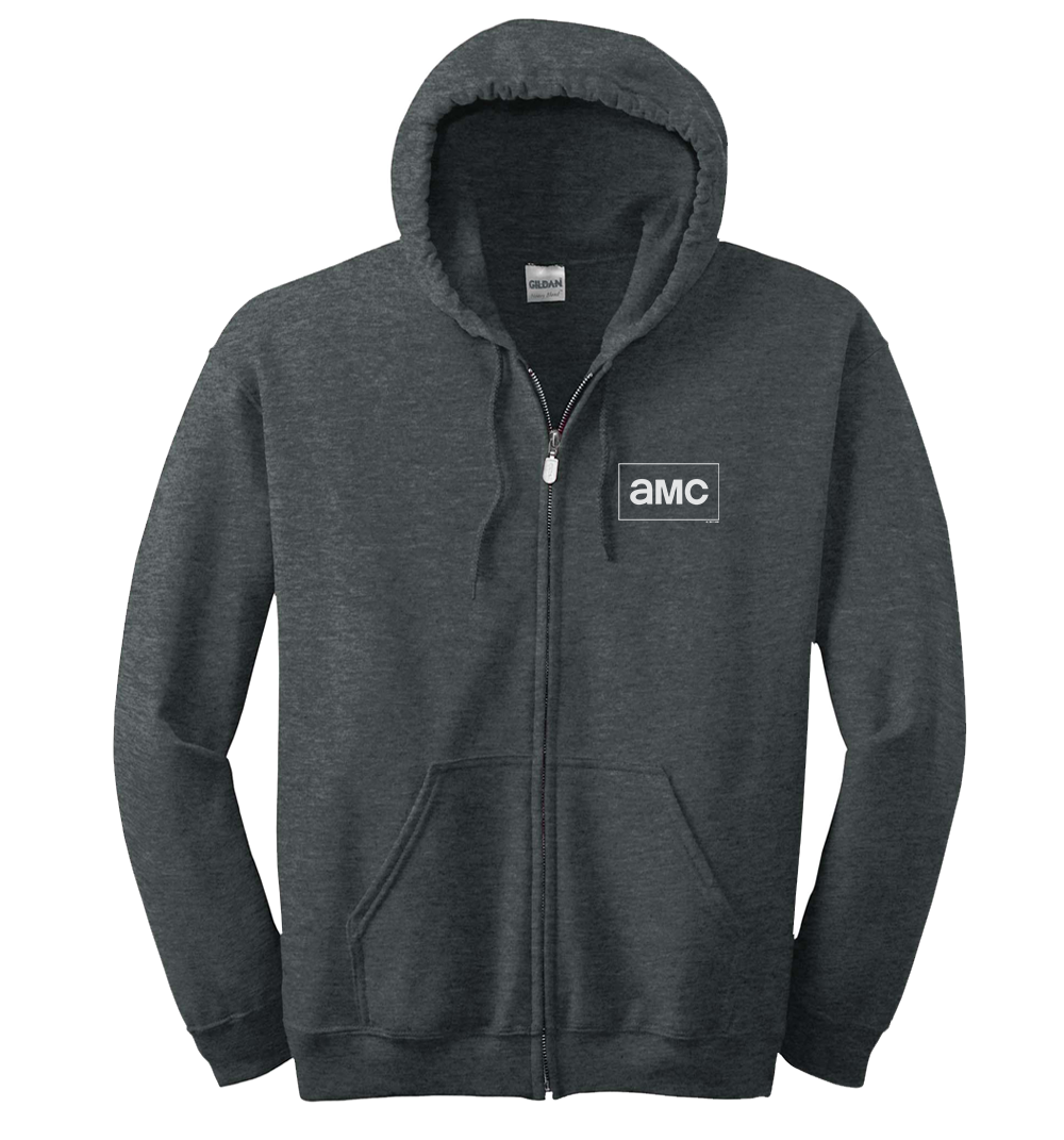 AMC Logo Fleece Zip-Up Hooded Sweatshirt