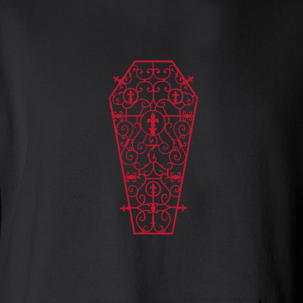 Anne Rice's Interview With The Vampire Crimson Coffin Fleece Hooded Sweatshirt