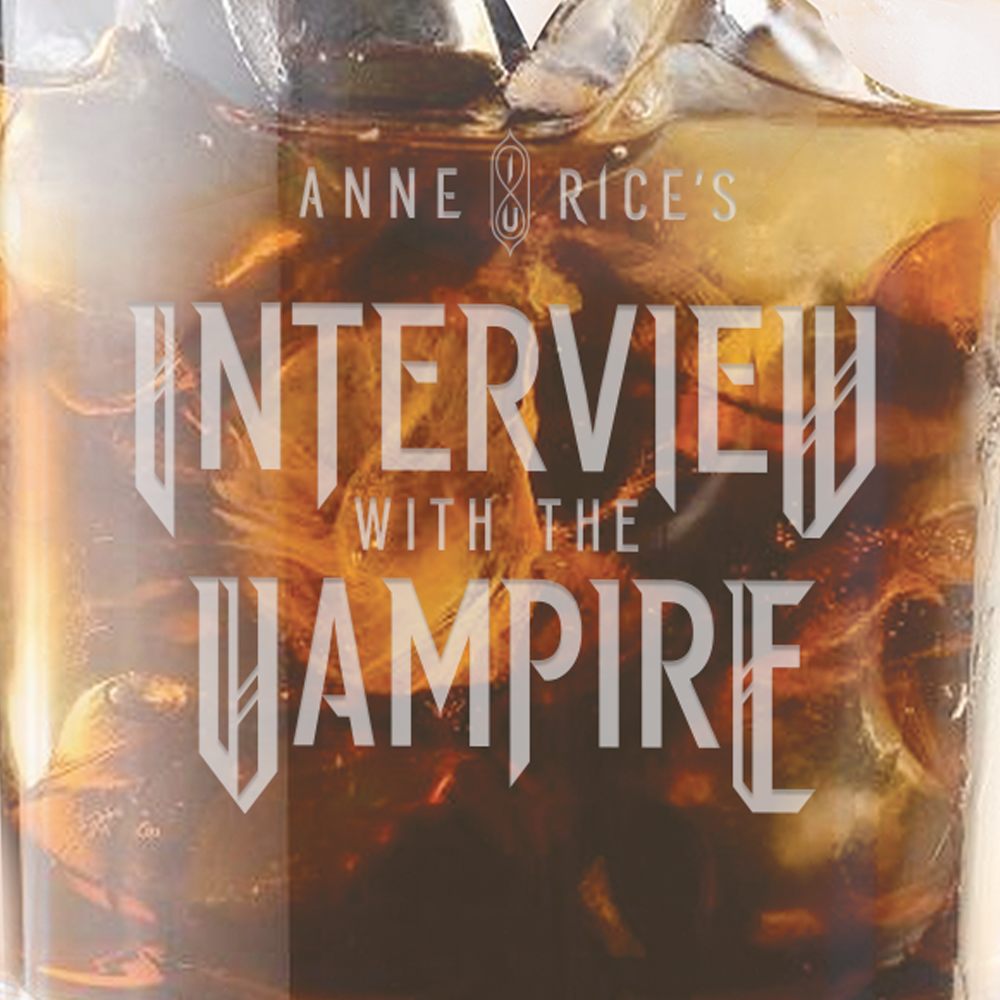 Anne Rice's Interview With The Vampire Classique Logo Rocks Glass