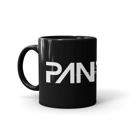 Pantheon Logo Black Mug