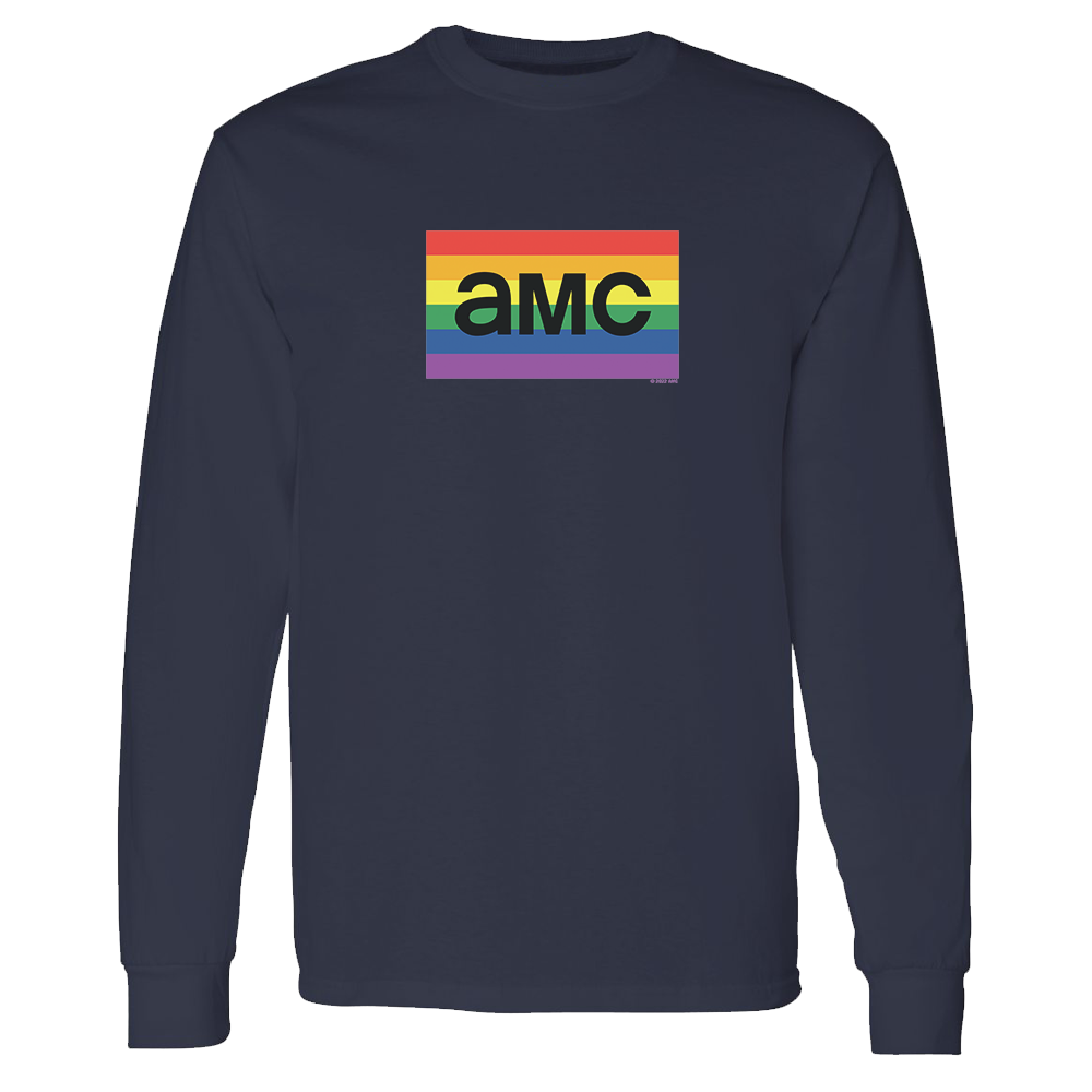 AMC Pride Logo Adult Long Sleeve T-Shirt