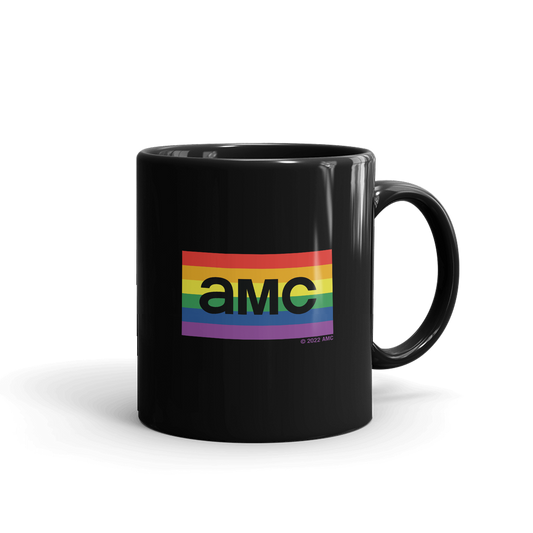 AMC Pride Logo Black Mug