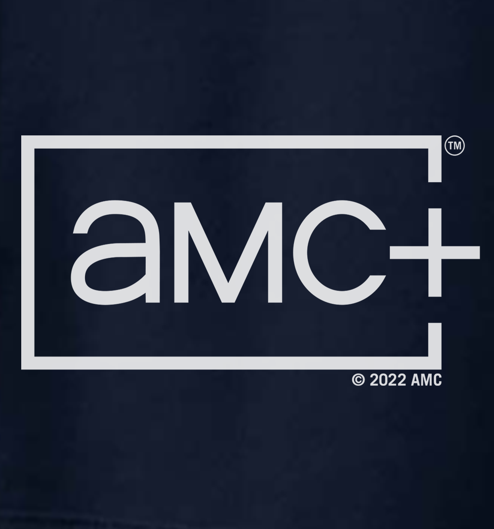 AMC+ Logo Fleece Zip-Up Hooded Sweatshirt