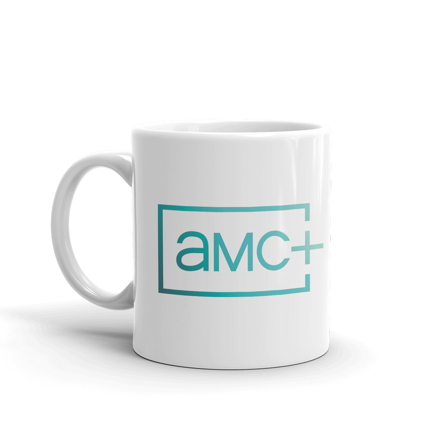 AMC+ Logo White Mug
