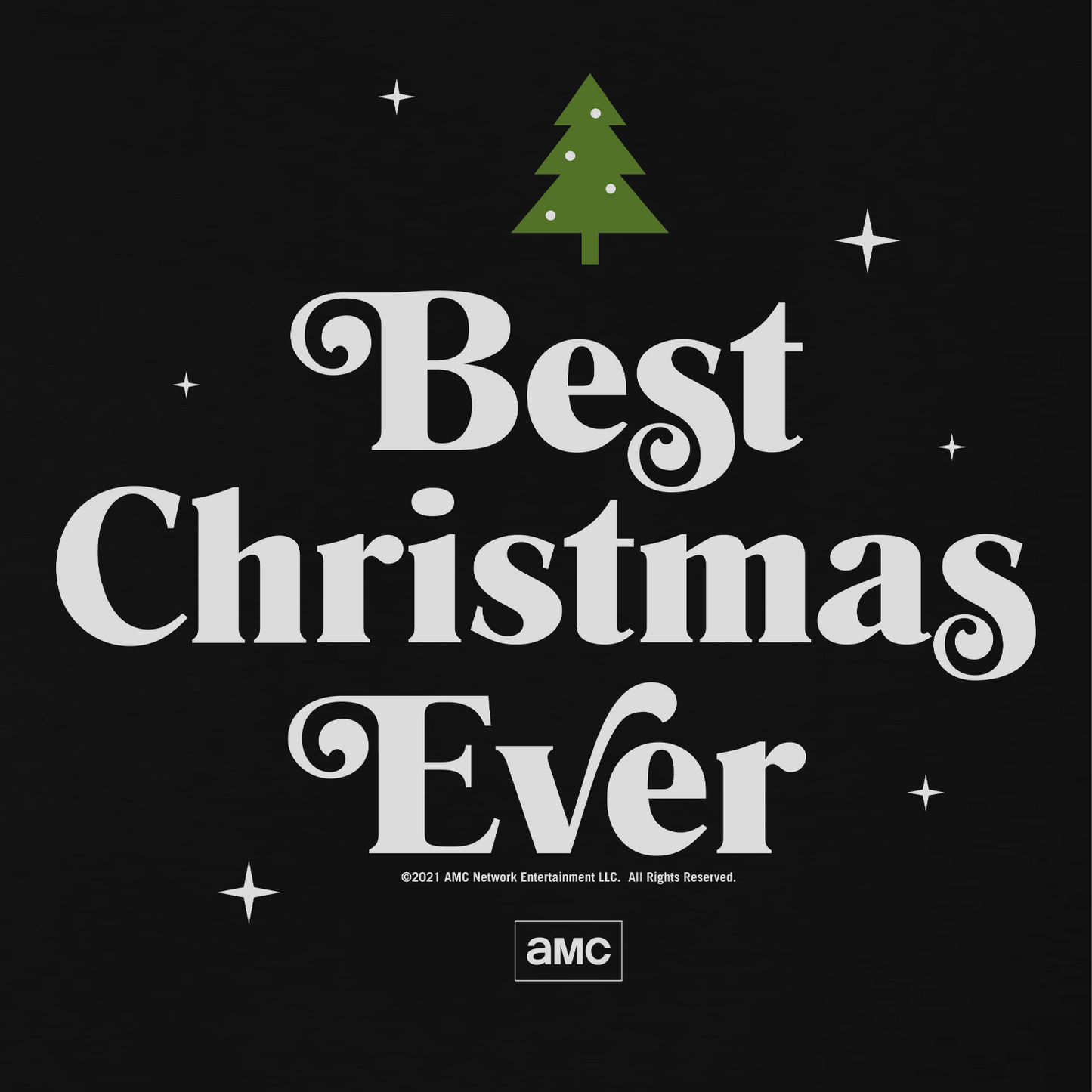 Best Christmas Ever Logo Adult Short Sleeve T-Shirt