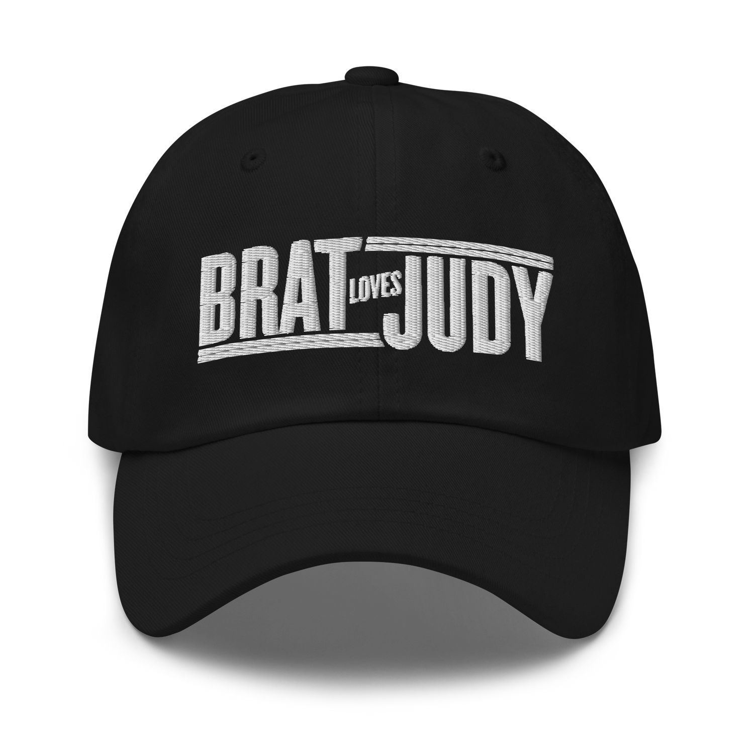Brat Loves Judy Logo Classic Dad Hat