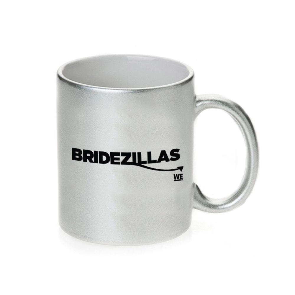 Bridezillas Logo 11 oz Gold Metallic Mug