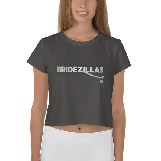 Bridezillas Logo Women's Crop T-Shirt