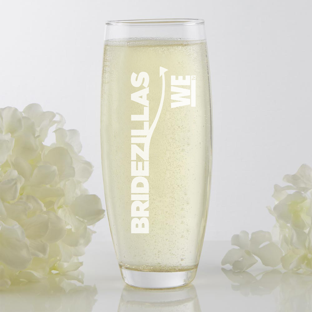 Bridezillas Logo Stemless Champagne Flute