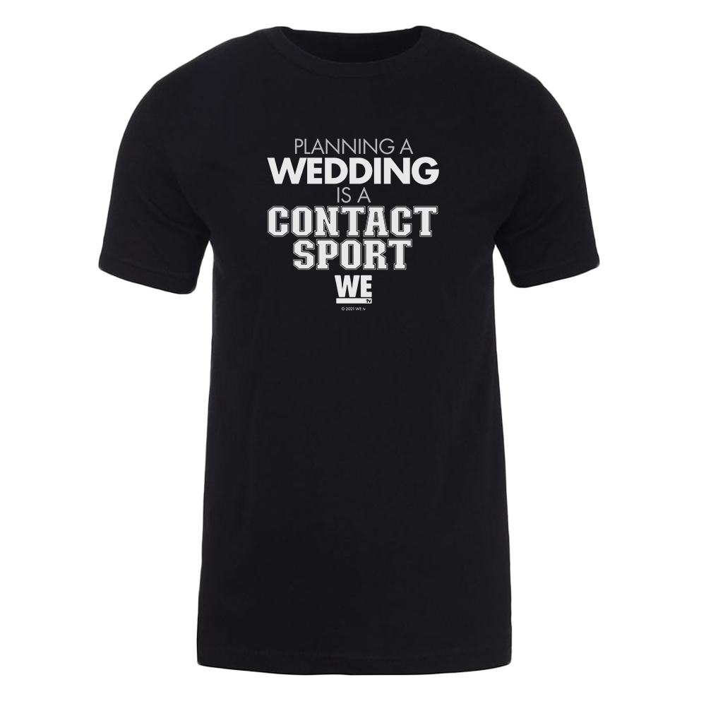 Bridezillas Contact Sport Personalized Adult Short Sleeve T-Shirt
