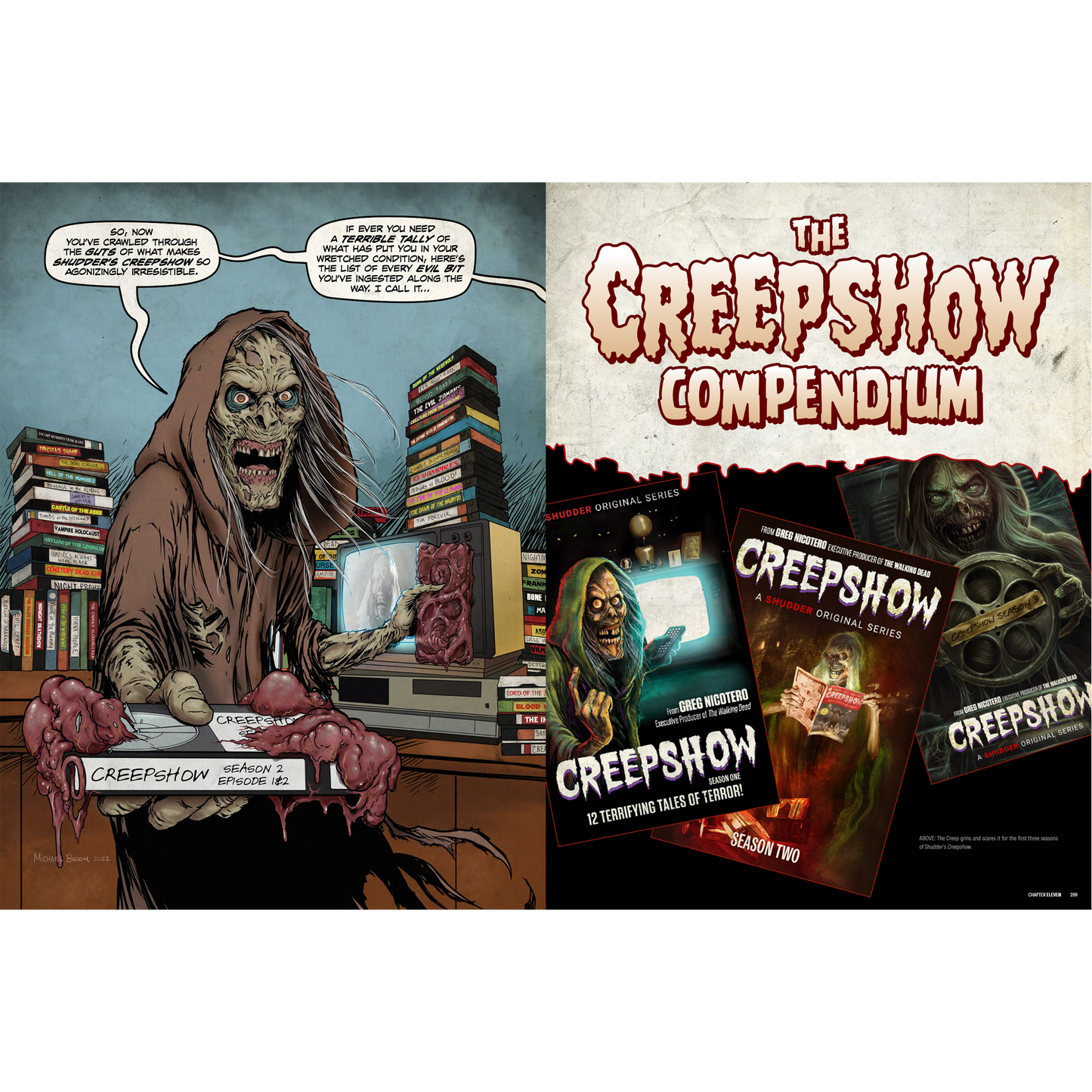 Shudder's Creepshow: From Script to Scream: AMCN Publishing Exclusive Edition Book