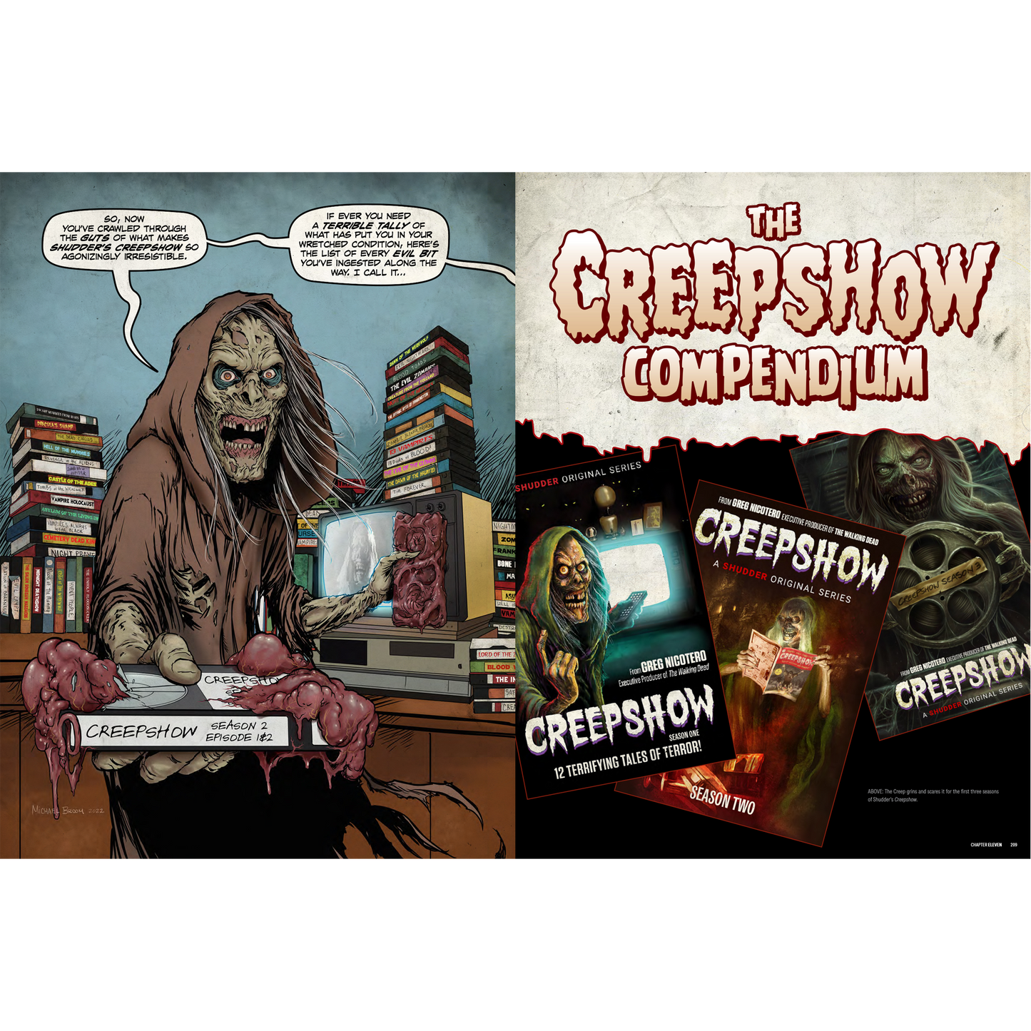 Shudder's Creepshow: From Script to Scream: Standard Edition Book