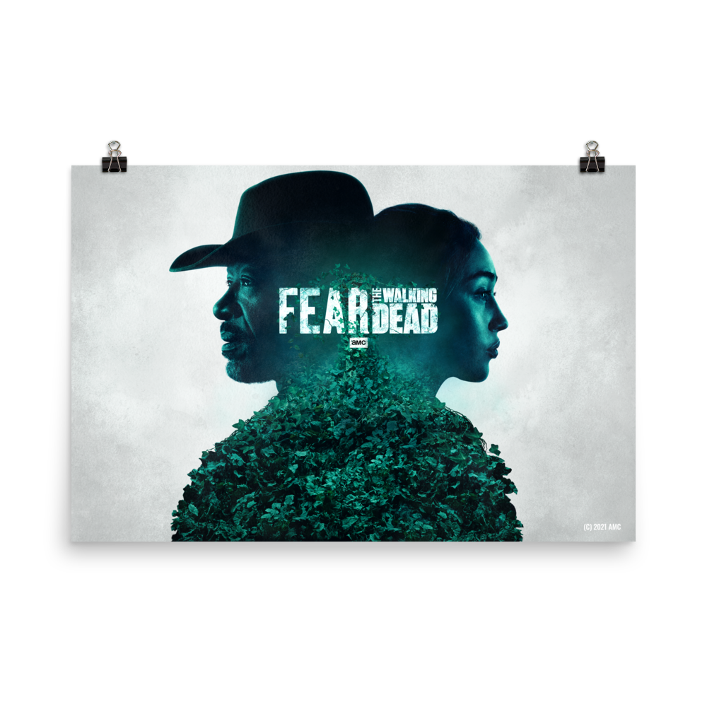 Fear The Walking Dead Key Art Premium Satin Poster