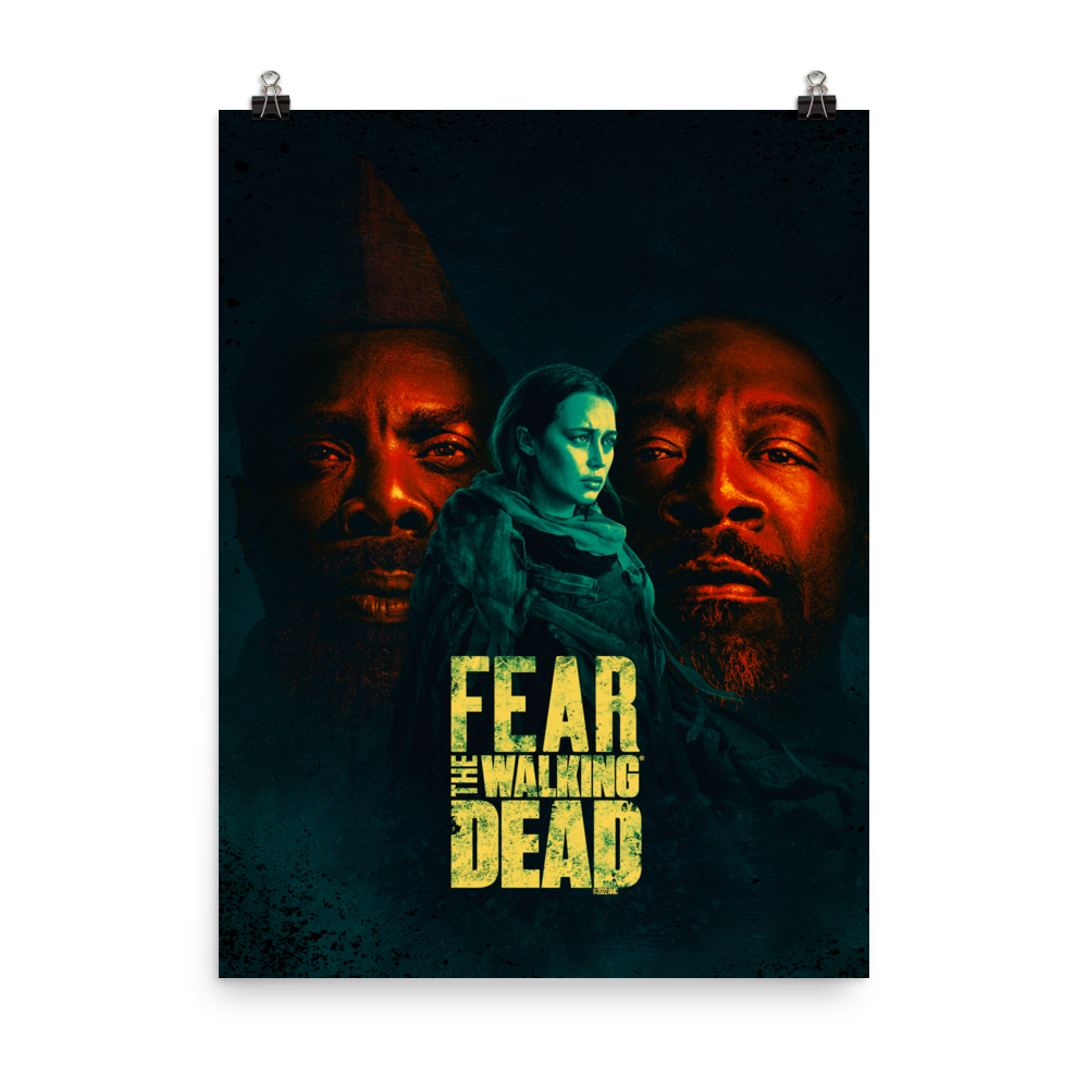 Fear The Walking Dead Season 7B Key Art Premium Satin Poster