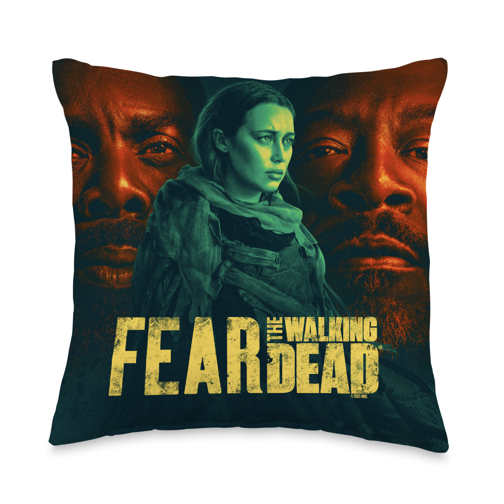Fear The Walking Dead Season 7B Key Art Throw Pillow