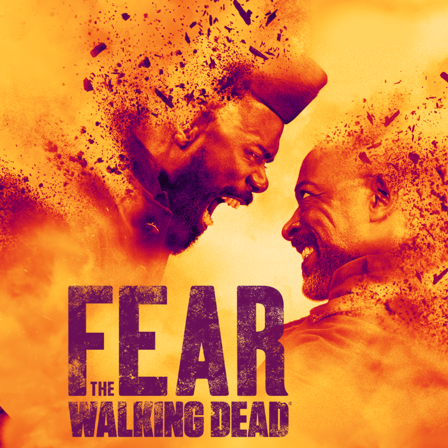 Fear The Walking Dead Season 7 Key Art Sherpa Blanket