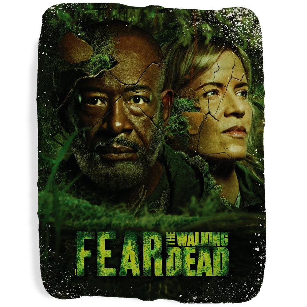 Fear The Walking Dead Season 8A Key Art Sherpa Blanket