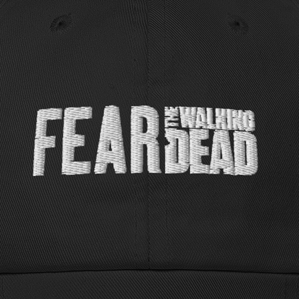 Fear The Walking Dead Season 6 Logo Embroidered Hat