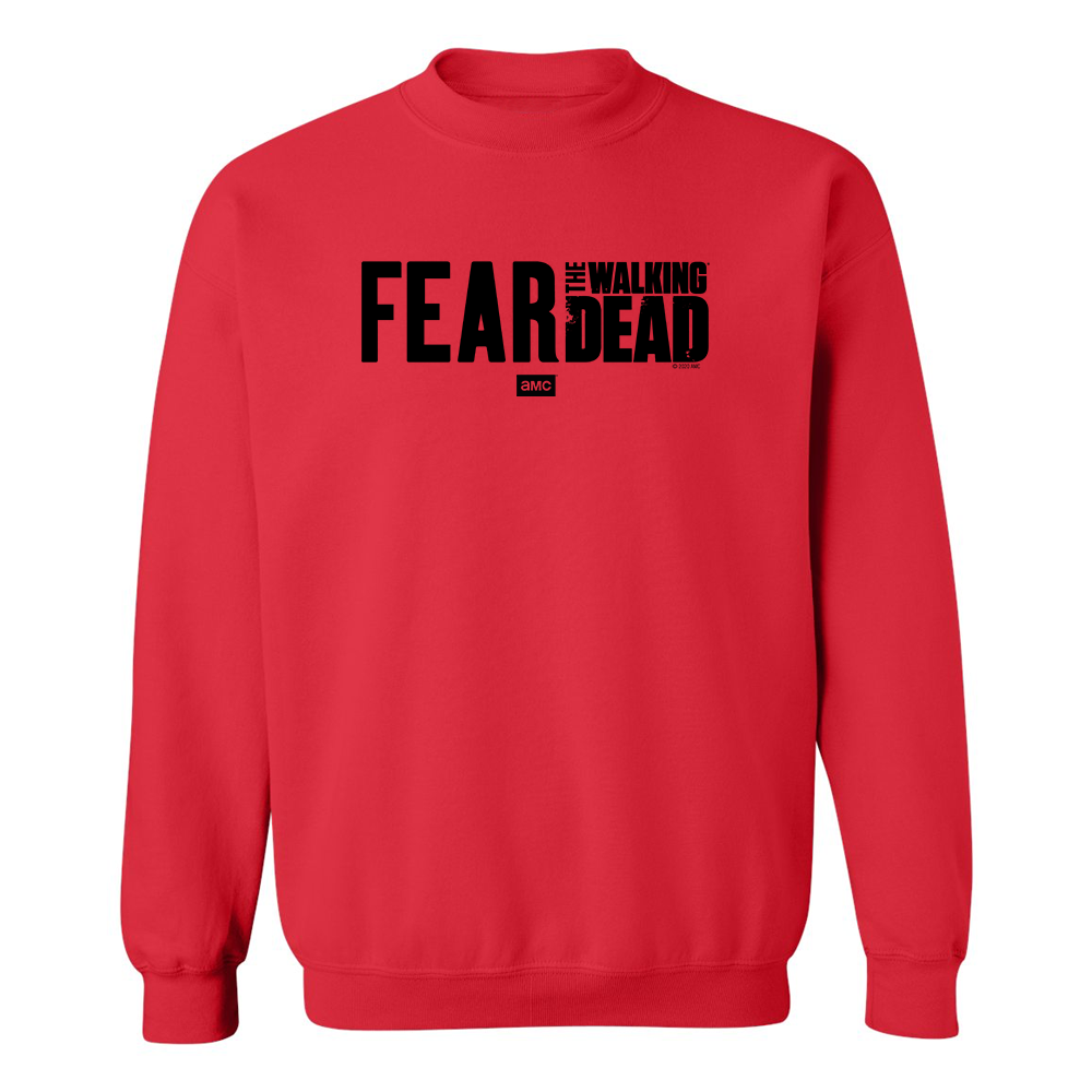 Fear The Walking Dead Season 6 Logo Fleece Crewneck Sweatshirt