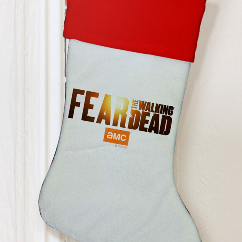 Fear The Walking Dead Season 6 Art Logo Stocking