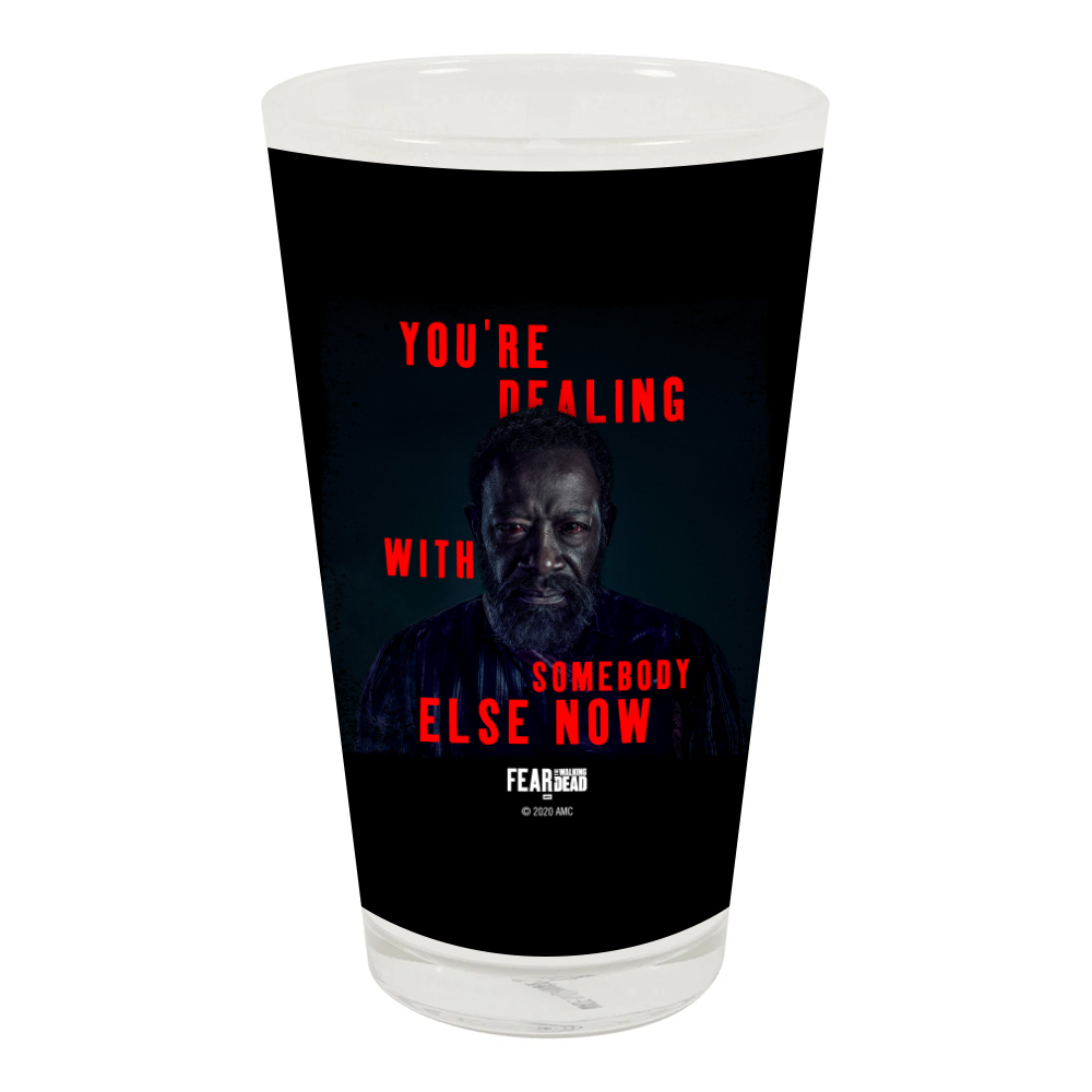 Fear The Walking Dead Season 6 Morgan Quote 17 oz Pint Glass
